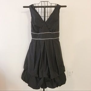 Torrid Polka Dot Sleeveless Bubble Dress